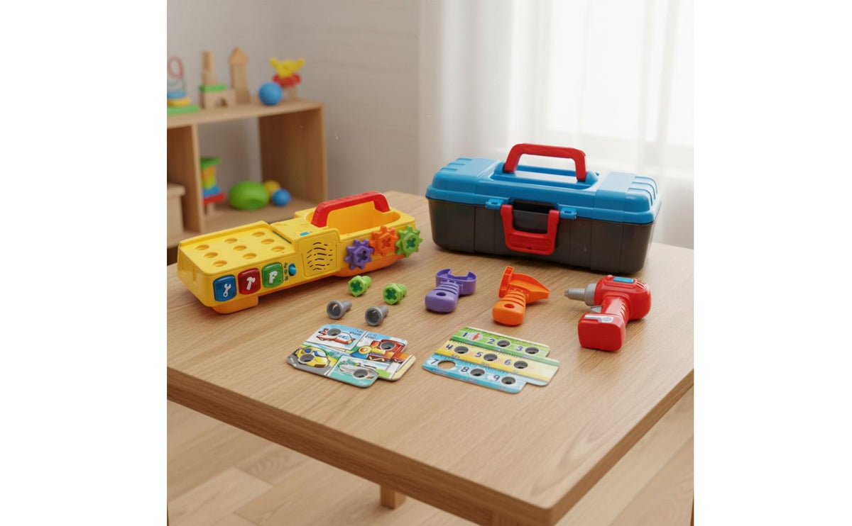 Interactive Learning Educational Kids Drill and Learn Develops Motor Skills Toy Construction Tools for Preschoolers