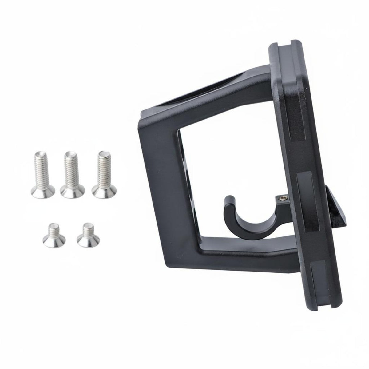 Folding Bike Front Carrier Block Lightweight Design Snout Mount Telescopic Latch Bike Bag Mounting Bracket for Cyclists