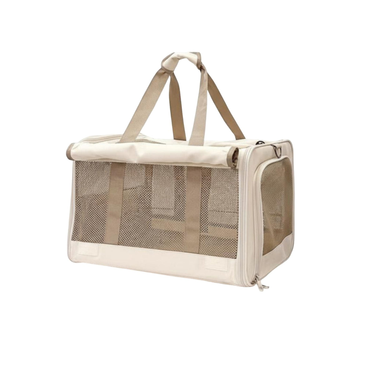 Soft-Sided Pet Tote Large Capacity Creature Carrier Spacious Interior Easy Entry for Veterinary Visits
