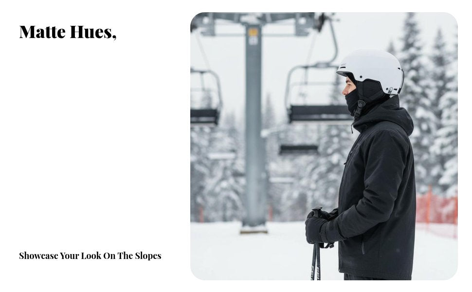 Ski Helmet, winter Helmet for winterboard & Ski, Breathable Lightweight Adjustable, Unisex Adult
