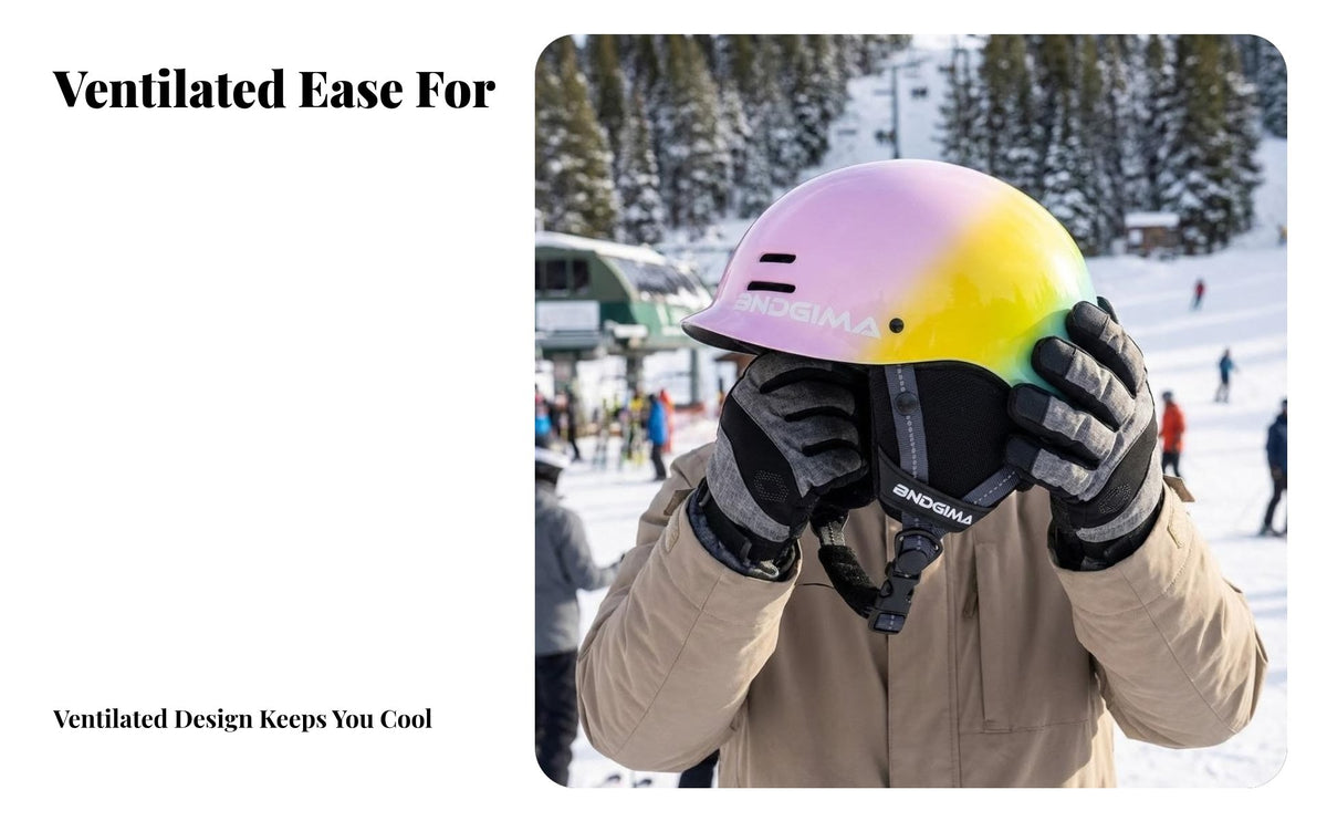 Ski Helmet, Adult Protective Gear, double Board, collision Resistant, Unisex, Breathable, 2021 New