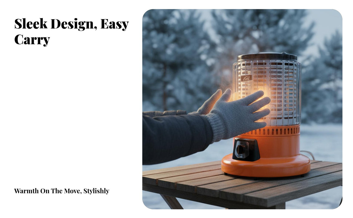 Camping Heater, Outdoor Multifunctional Gas Heater, Tent Heating, Boiling Water