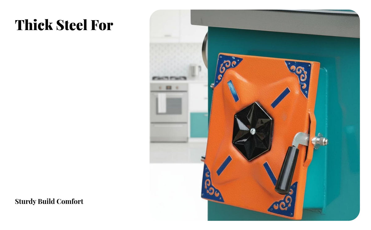 Energy-Saving Heating Stove, Multi-Functional Boiler, Household Cooking & Heating Manual Ignition, Thickened Design