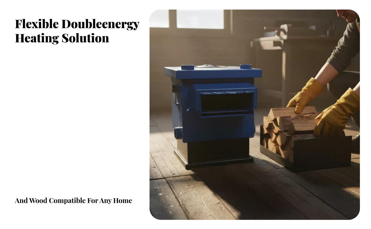 Heating Stove, Energy-Saving Home Boiler, double energy Wood, Water Circulation System