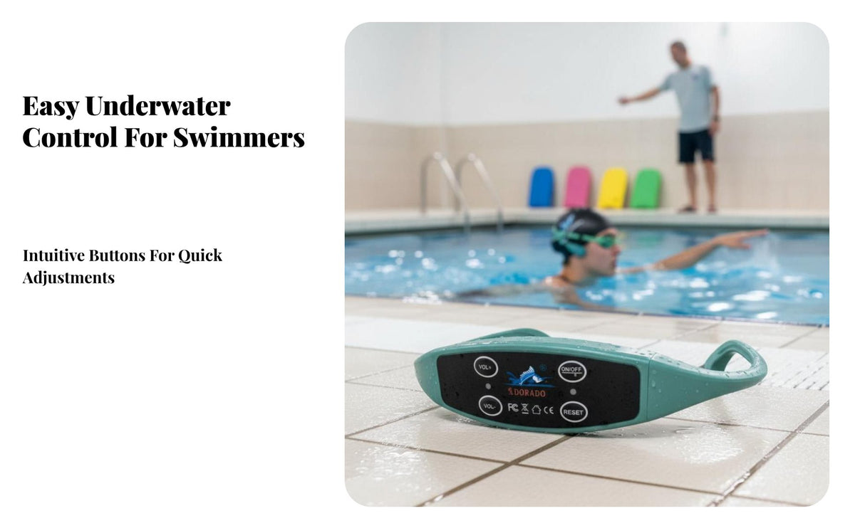 Bone Conduction Headphones, 3rd Generation enhanced, Waterproof Underwater Swimming Training Intercom