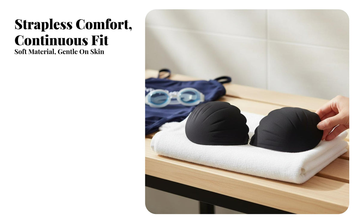 Thick Bra Pad, Extra Thick, Push Up, Invisible, R Shape, Swimsuit Insert