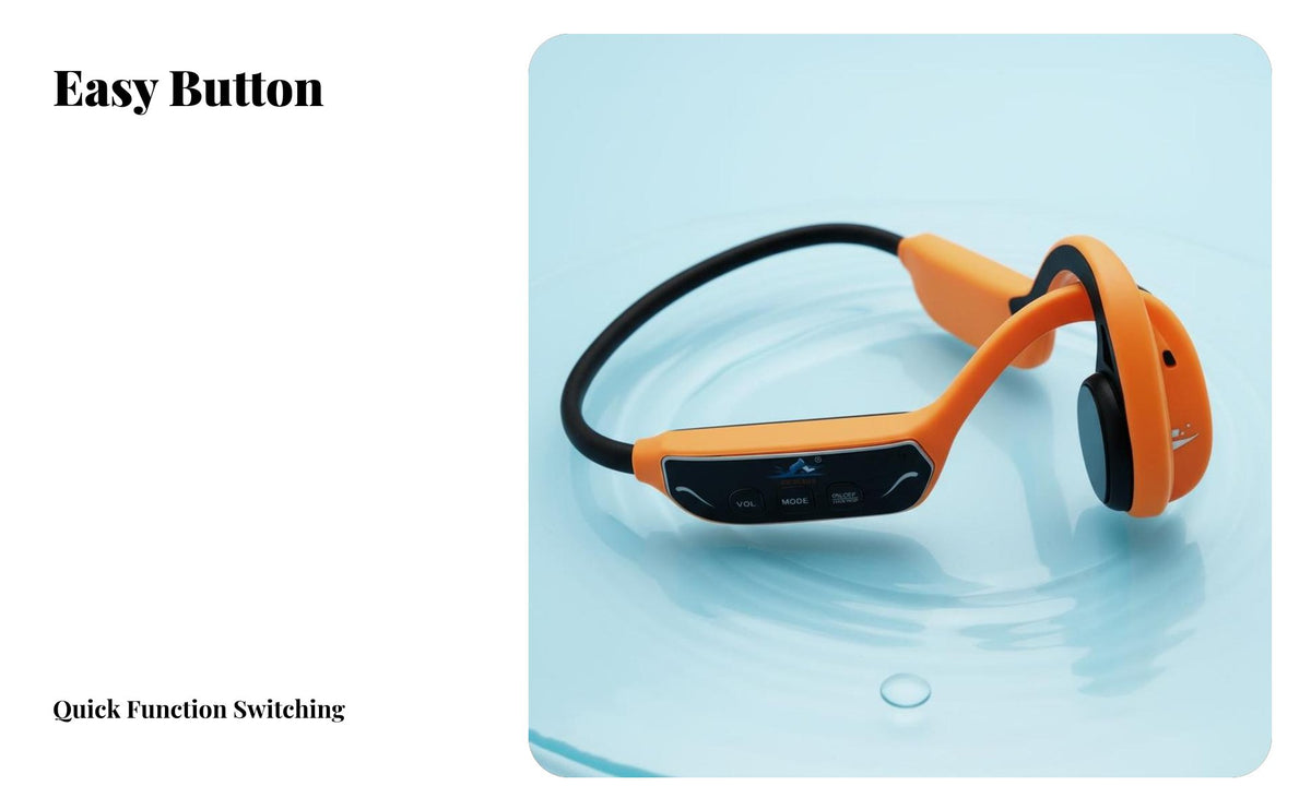 Swimming Headset, Waterproof, Training, Teaching