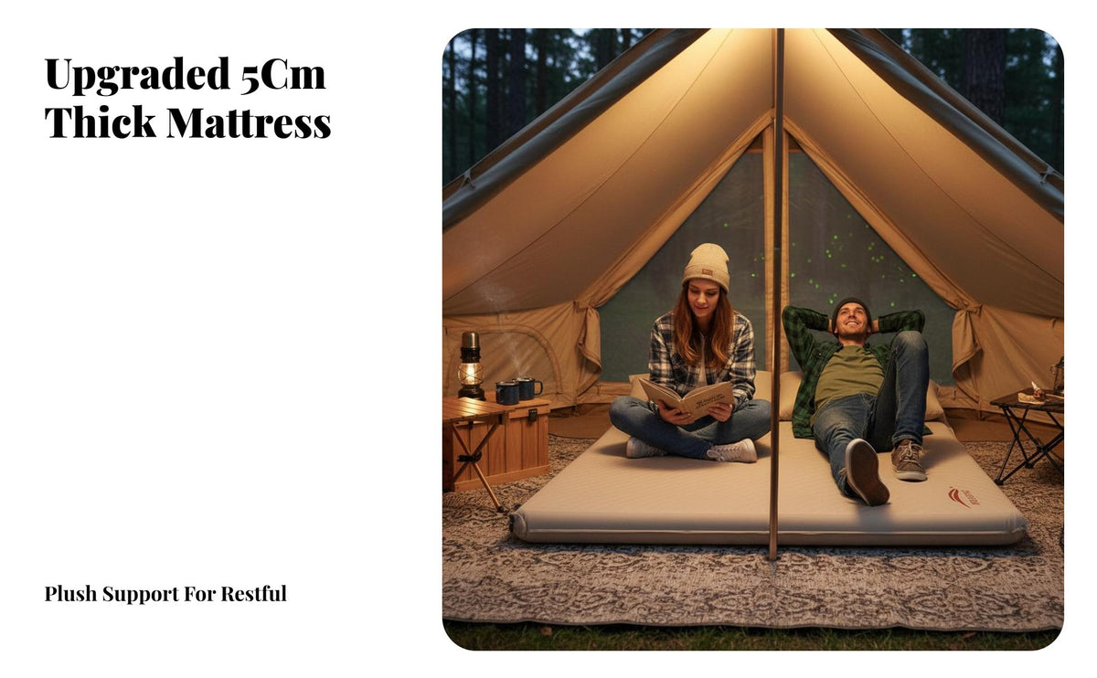 Automatic Inflatable Mattress, Portable Outdoor Camping Sleeping Pad, Tent, Home rest mat