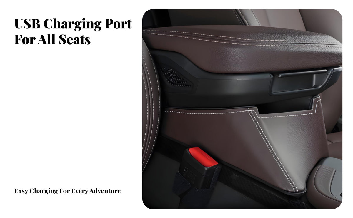 Luxury car X Model Armrest Storage Box, Double-tier Center Console Organizer, Central Seat Storage, Interior Modification