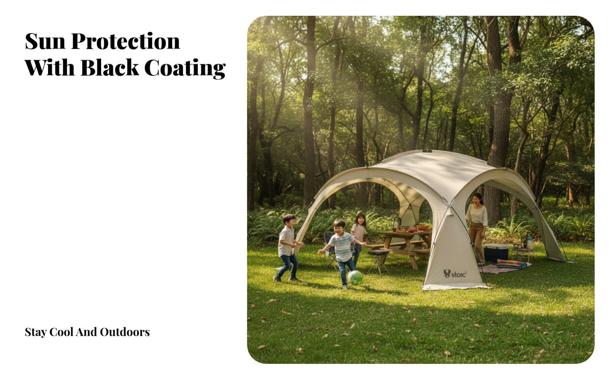 Outdoor Dome shelter, darkout Sunshade Tent, Large Eggshell design, Waterproof, Beach Shelter