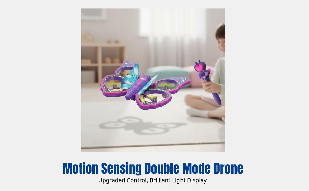 V40 Remote Control Airplane, Electric Drone for Kids, Stunt Roll, Colorful Lights