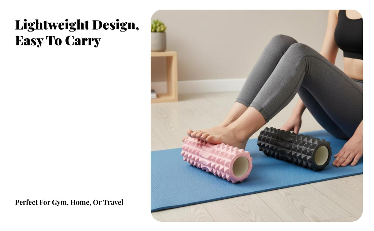 28cm Hollow arc fitness foam cylinder, foam Massage cylinder, Fitness Muscle Relaxer, Multi-Color