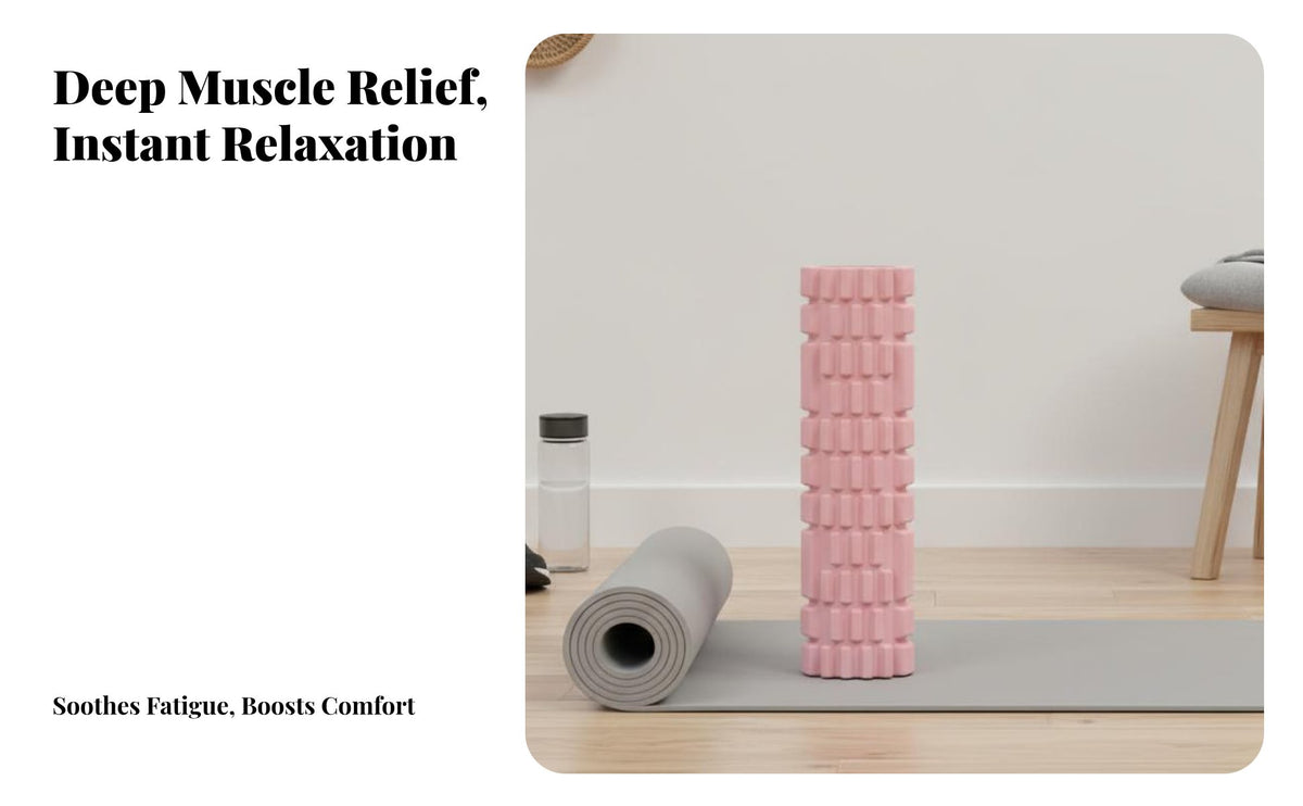 foam Hollow exercise cylinder, Foam Massage Muscle Relaxation, Multi-Size Fitness Accessory