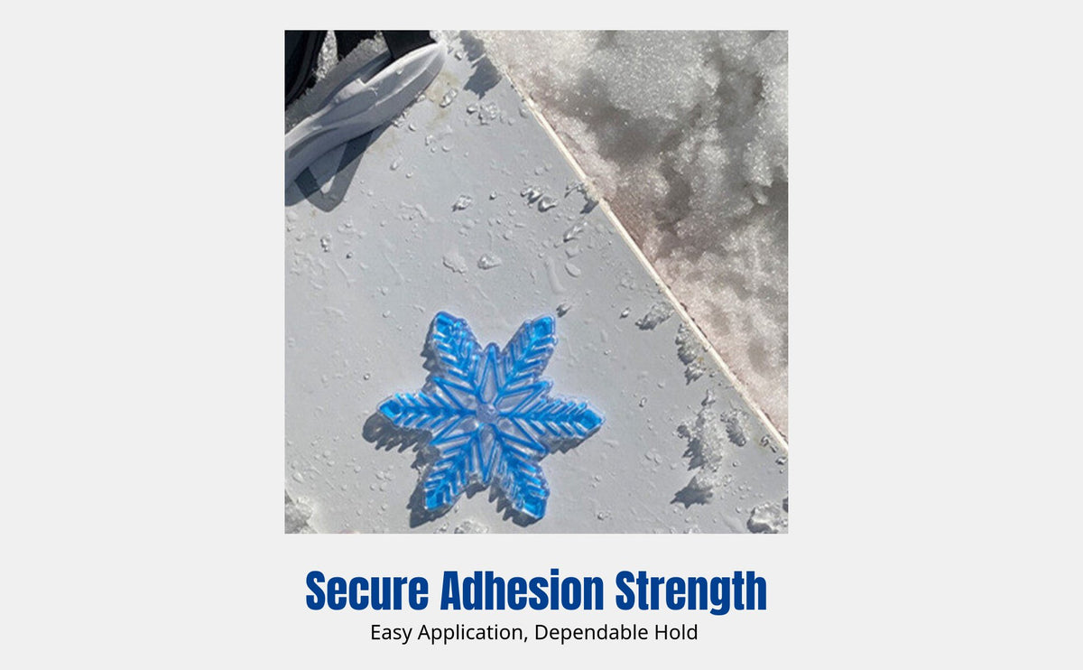 Snowboard Anti-Slip Pad, Thick Transparent Large Mat, Shock Absorption, Easy to Use, Ski Lift Accessory