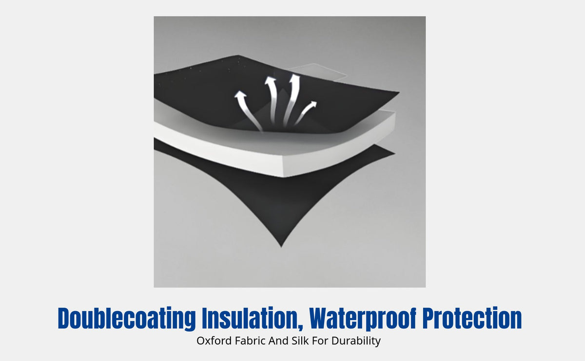 Outdoor Faucet Freeze Protection Cover, Winter Insulation Pouch, Waterproof Oxford Cloth, for Lawn Sprinkler, Garden