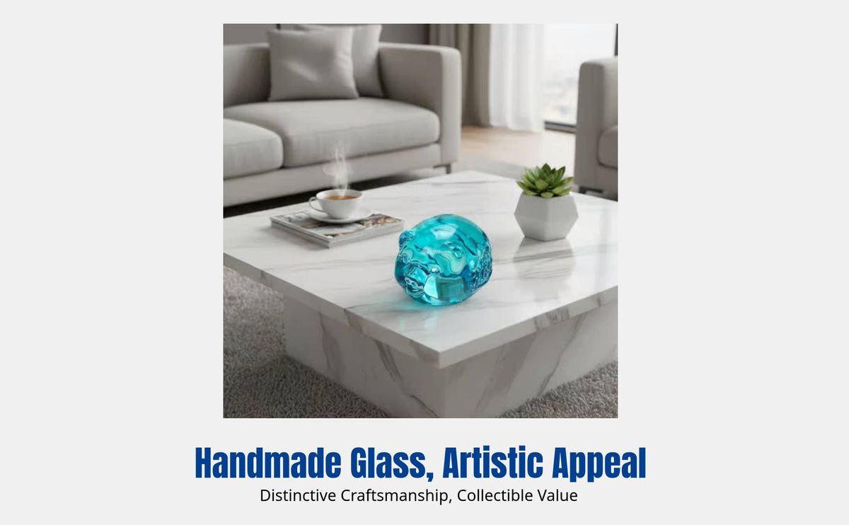 Crystal Glass Pig Figurine, Zodiac Pig Decor, Lucky Ingot, Living Room Office Decor, Business Gift