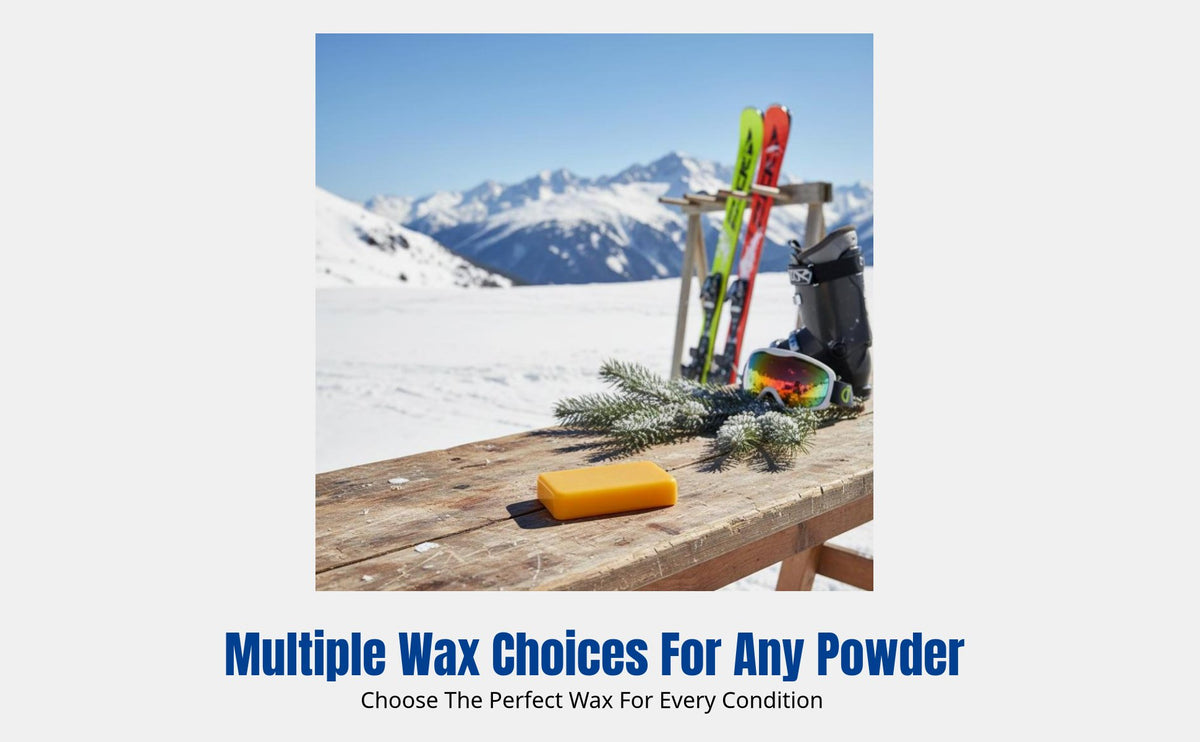 Ski Wax, Speed-Boosting Snowboard Base Wax, Maintenance Tool, Multi-Temp