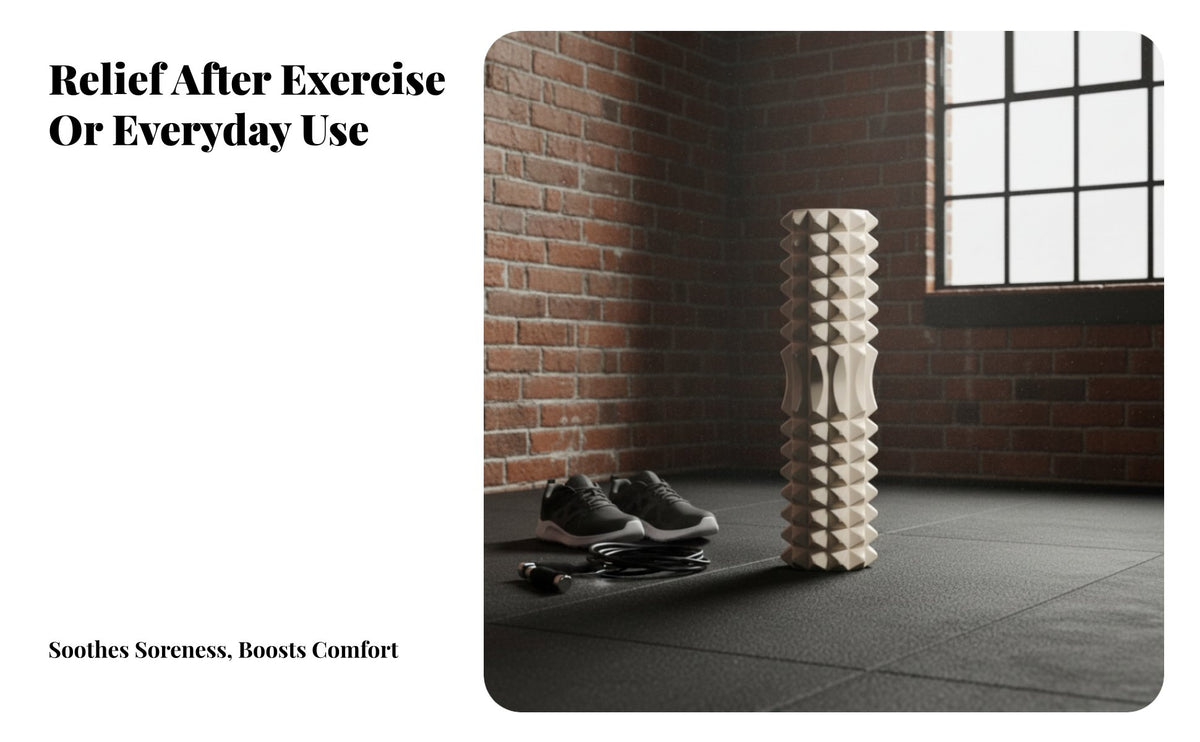 Foam cylinder Massager Set, Muscle Relaxation, firm density firm cylinder, exercise Accessory