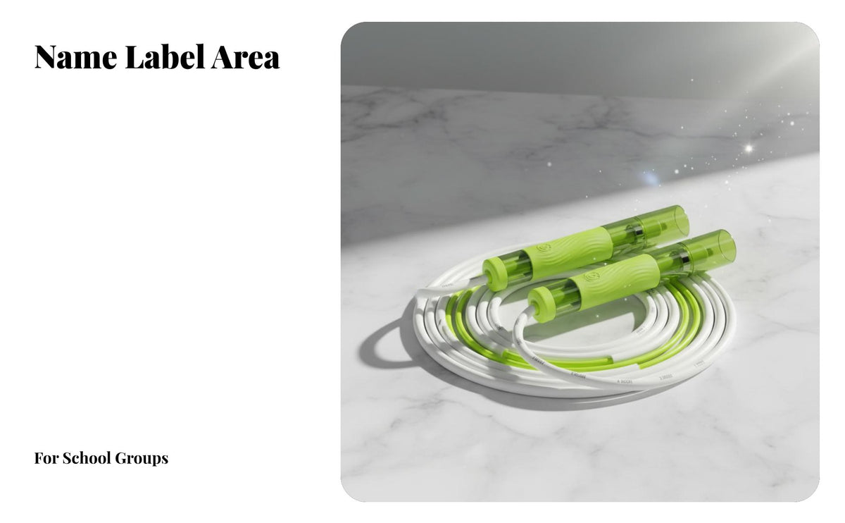 Speed Jump Rope, Double Bearing, Kids, School Exam, Adjustable Length
