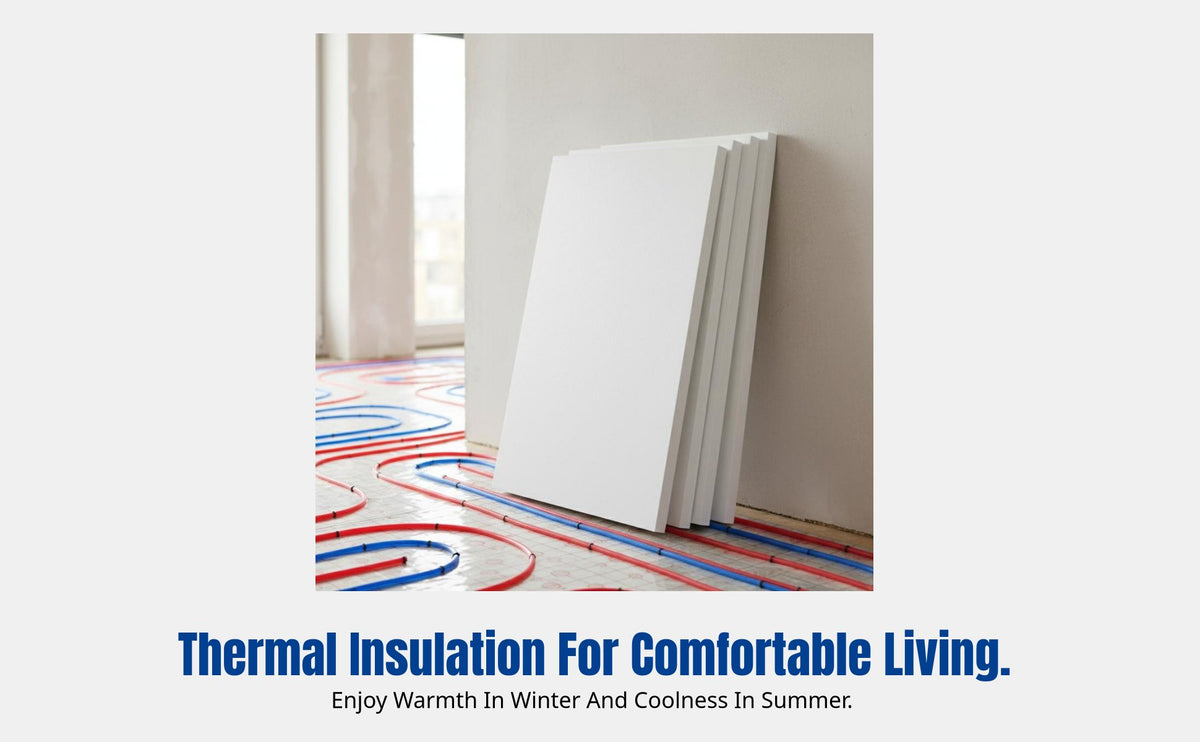 Dense XPS Insulation Board, Foam Panel, Fire Retardant, Thermal Insulation for Wall, Ceiling, Underfloor Heating
