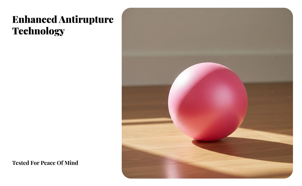 Antirupture-resistant Pilates sphere, 25cm exercise Balance sphere, Pelvic Floor Training, Postpartum Recovery, Fitness for Women