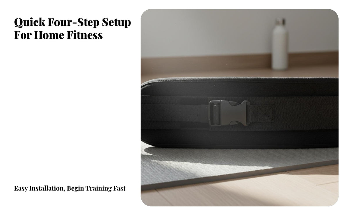 pelvic Thrust Belt, Glute Bridge Weight Band, Comfortable Training Waist Support for Home Fitness