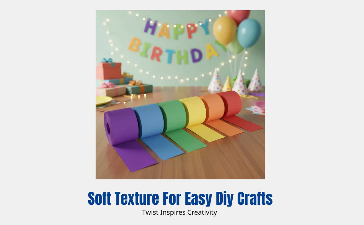 Colorful Crepe Paper Balloon Tassel Streamer, Ins Style Party Wall Decoration, Birthday Scene Setup