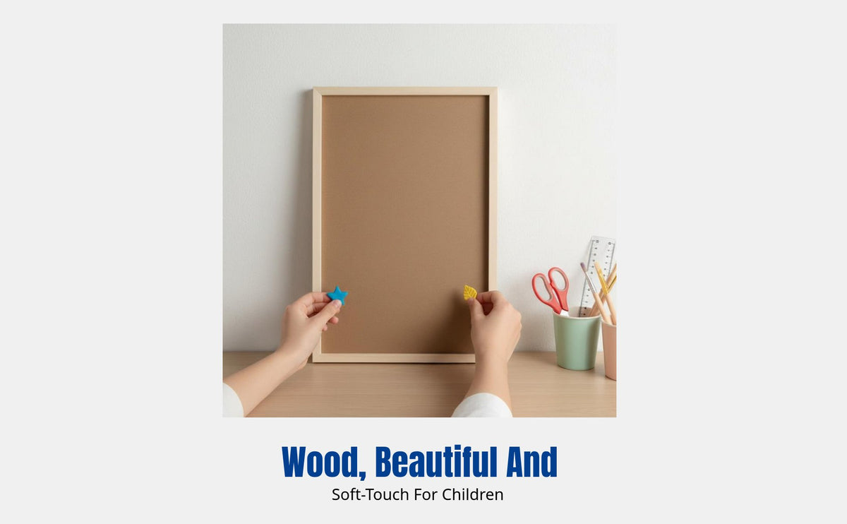Children's DIY Wooden 3D Frame, Clay Art Display, Craft Picture Frame