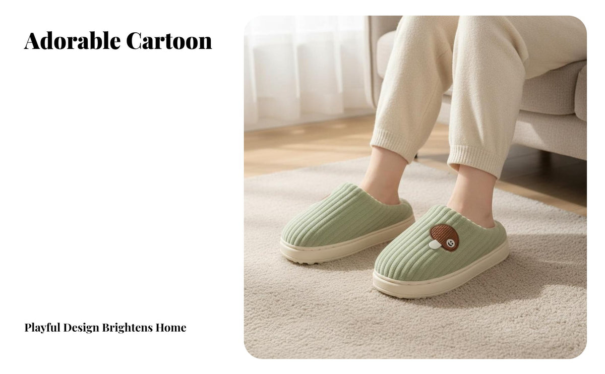 house shoes Women Winter 2025, Plush Indoor House Shoes, Soft Warm Thickened pair house shoes