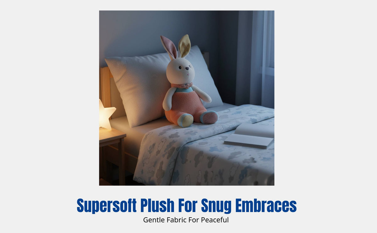 Hare Plush Toy, Cute Stuffed Animal Doll, Soothing Companion for Kids, Birthday Gift, Soft Hug Pillow