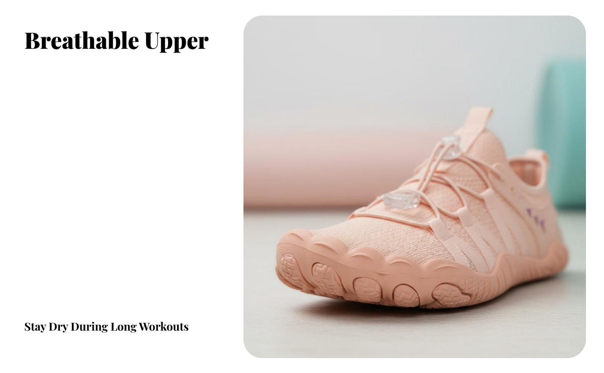 Indoor Fitness Shoes, cushioning Absorbing Training athletic shoes, Non-Slip Soft Sole, Unisex Gym stretching Footwear