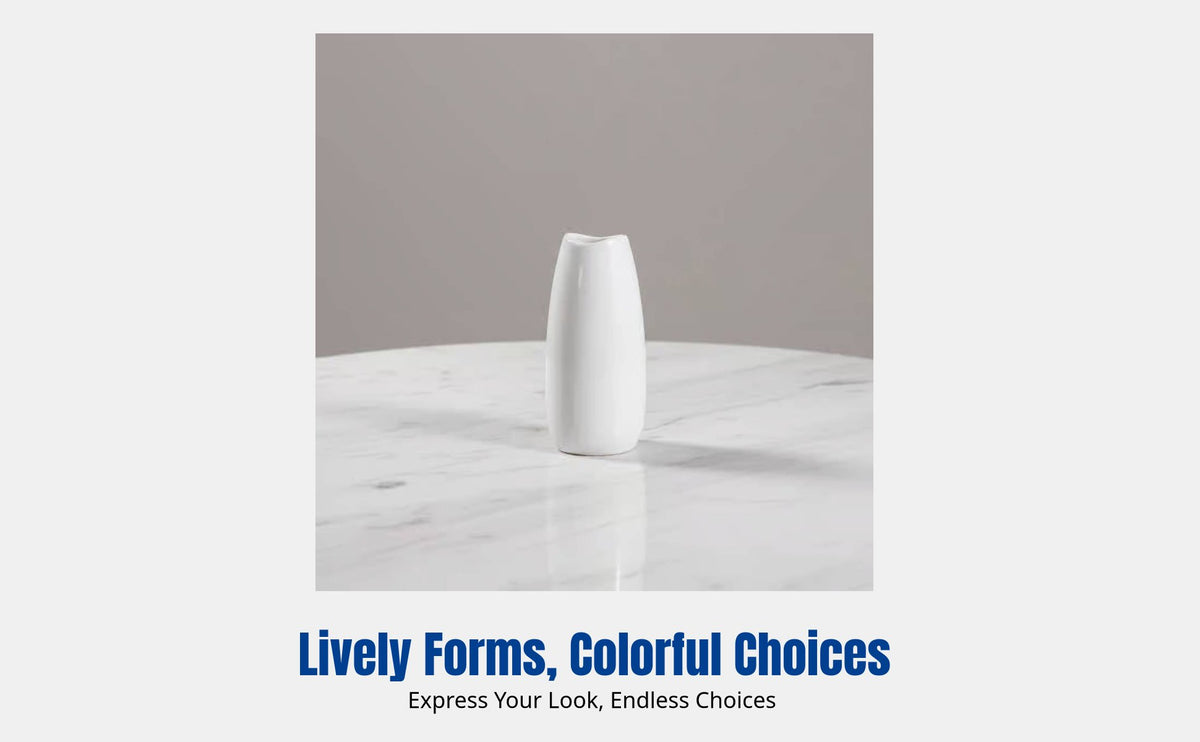 Ceramic Vase, European style, Small Desktop Flower Arrangement, Water Cultivation, Living Room Decor