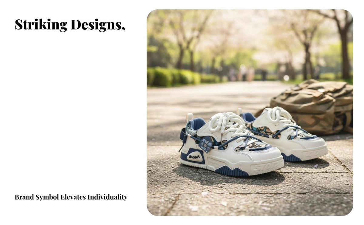 Men's athletic shoes, season 2025 relaxed Board Shoes, stylish Lace-Up, adaptable stylish Athletic Shoes