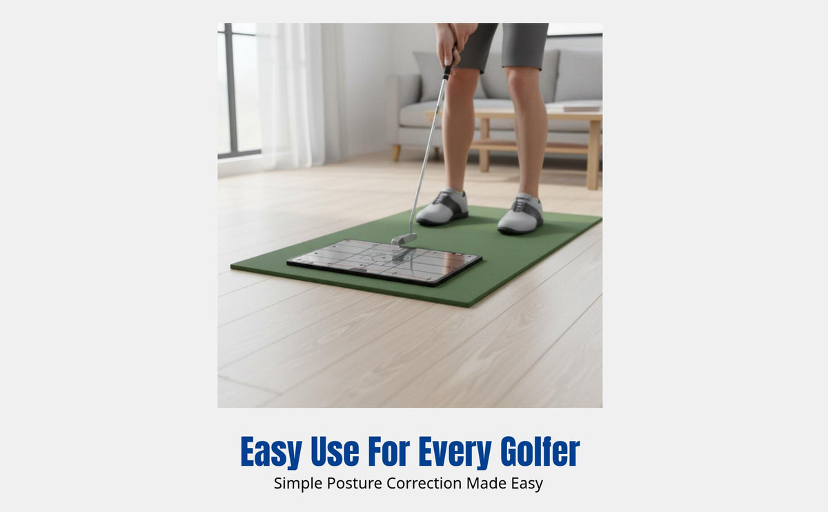 Putting Mirror, Posture Training Aid for Indoor and Outdoor Practice