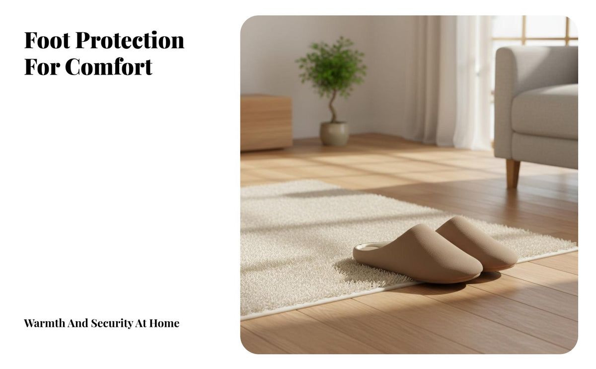 Minimalist Japanese design house shoes, quiet Soft Sole, Unisex Couple, All Season Indoor House Shoes