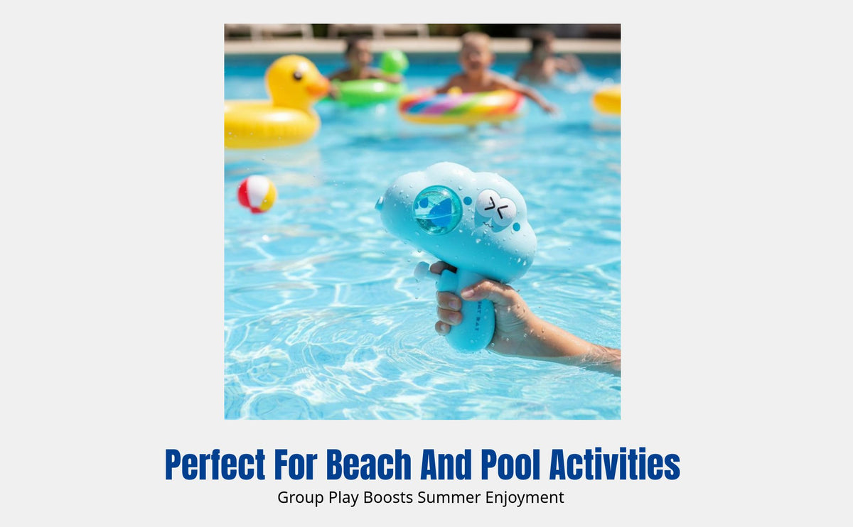 Summer Airy Cartoon Water Toy for Kids, Beach & Pool Play, Random Color