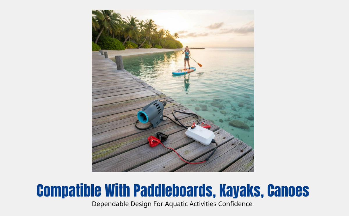 Underwater Propeller, Adjustable Speed, For Paddle Board, Kayak, Canoe, 12V Engine, ABS Material