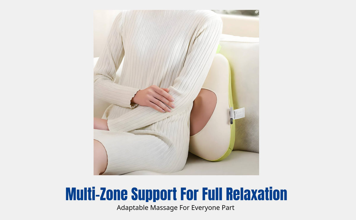Massage Pad for Neck and Spine, Automatic Kneading, Multifunctional Home Use