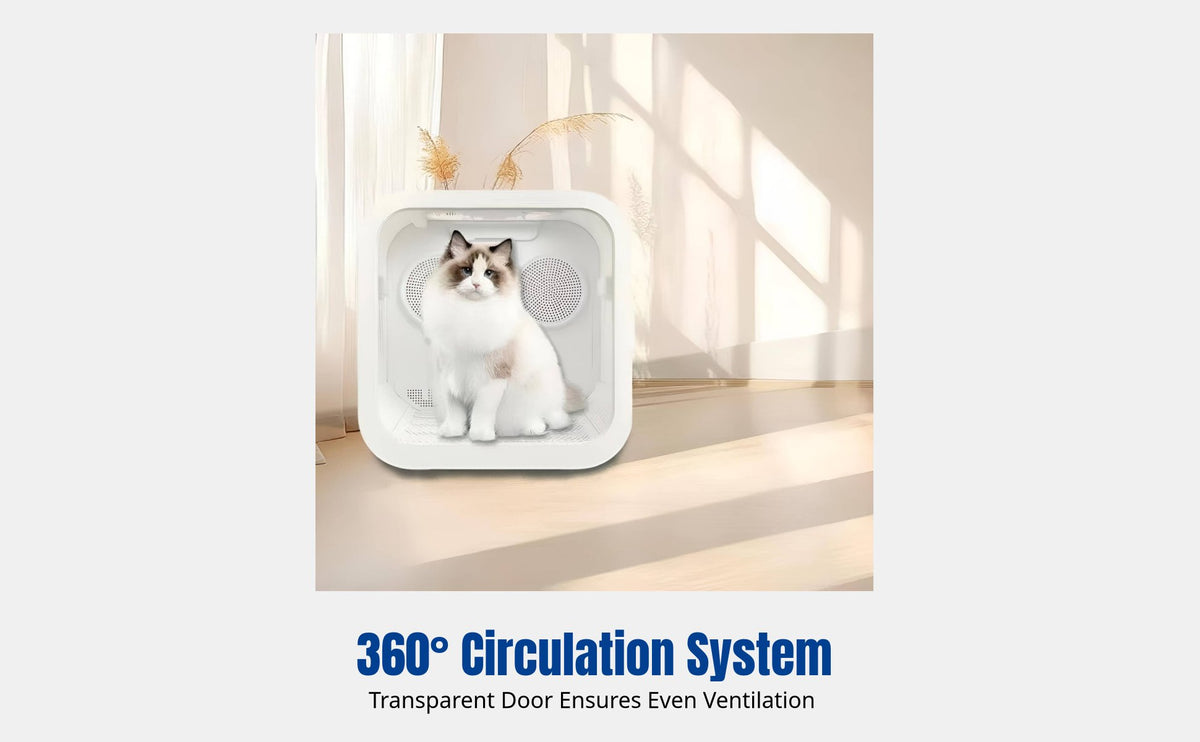 Smart Pet Dryer Box, Large Dog Dryer, Fast Drying, Low Noise, Multi-Size, For Pet Shops