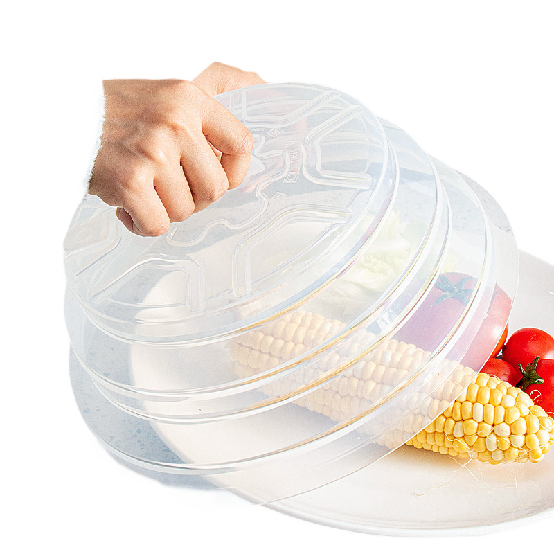 Microwave Splatter Cover, Foldable Silicone Food Cover