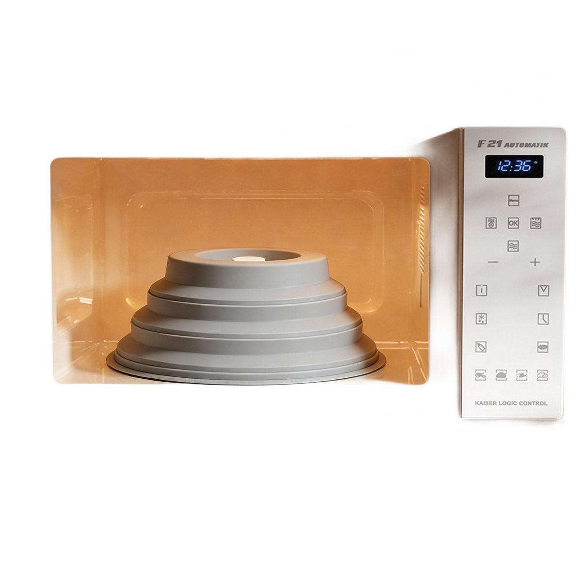 360-Degree Anti-Splash Foldable Magnetic Food Cover with FDA Food-Grade Silicone for Microwave Use