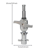 Light Stand Mount Adapter Adjustable Studio Adapter with Locking Screw Compact Hardware for Photographers