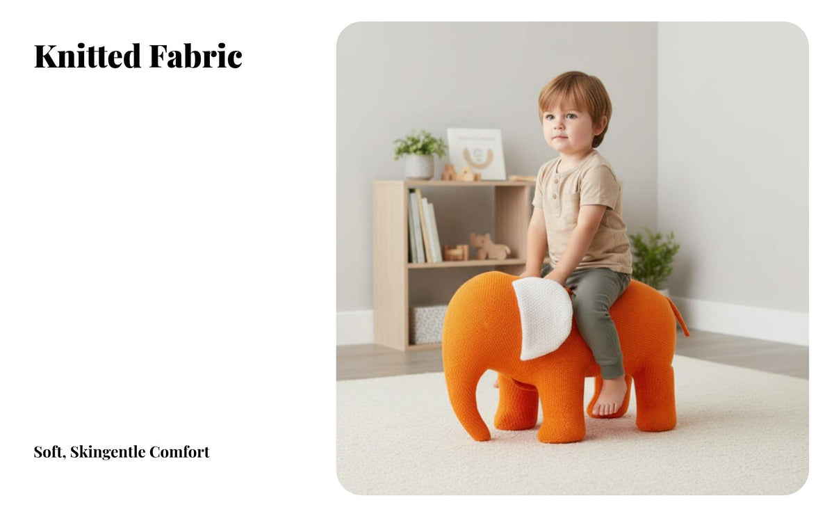 Playful Decor Ride-on creature Stool Cute Design Dinosaur Character Chair Comfortable Seating children's Furniture Stable and Safe for Toddlers, Parents, Homeowners, Playroom, Living Room, Nursery