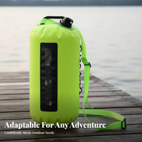 High Buoyancy Outdoor Water Swimming Buoy Multifunctional Outdoor Water Swim Buoy Large Capacity for Triathletes, Camping, Kayaking, Boating