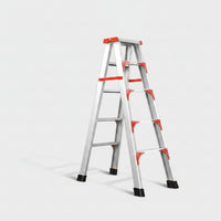 A-Shaped Ladder Stable Double-Sided Ladder Non-Slip Step Stool for Homeowners, Photographers, Home, Studio, Apartment