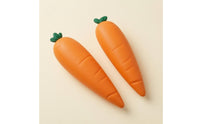 Leafy Top Carrot Squishy Pretend Kitchen Play Carrot Squeeze Toy Elastic Stress-Relief Toy Soft