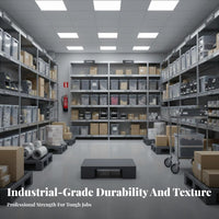 High Load Capacity Plastic Moisture-Proof Mat Shock Resistant Heavy-Duty Plastic Skid Anti-Slip Surface Warehouse Floor Grid Food-Grade Material for Logistics Personnel, Factory Employees, Homeowners, Supermarket, Garage, Basement