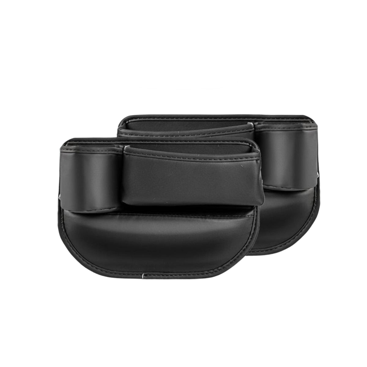Car Space Filler with Beverage Holder Holder Drops Car Seat Space Filler Seat Side Pocket Organizer Reserved Charging Hole