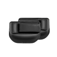 Car Space Filler with Beverage Holder Holder Drops Car Seat Space Filler Seat Side Pocket Organizer Reserved Charging Hole