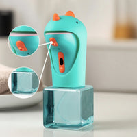 Dinosaur Soap Dispenser Electric Automatic Foaming Soap Dispenser Hygienic for Children, Bathroom, Countertop